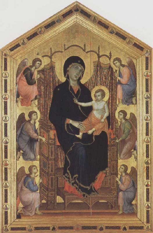 Duccio di Buoninsegna Madonna and Child with Angels oil painting image